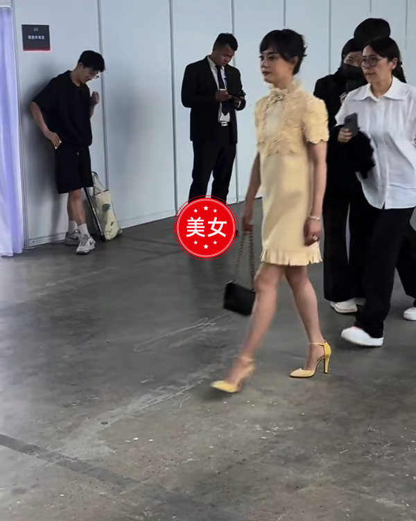 红毯幕后随拍，孙俪仿若胡曼黎，杨幂略显狼狈，只有吴谨言扛住了