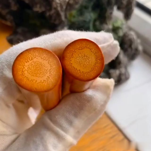 文玩|文玩实心玉竹手把件怎么刮皮？