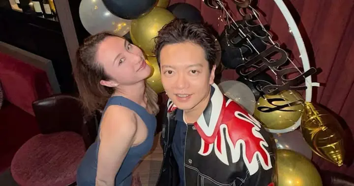 何超云分手后曝光新恋情，携新欢出席闺蜜生日会，被男方搂着合照