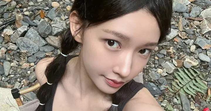 程潇 户外穿搭 靓女什么时候都美！