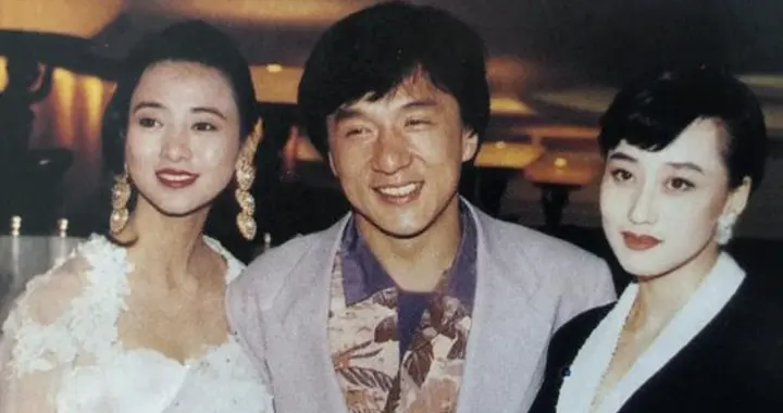 看到利智与翁虹的老合照，明白李连杰当年为啥一见钟情了，太美了