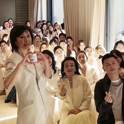 熙熙扒娱乐：谁能想到。儿媳带三宝回京兰姐