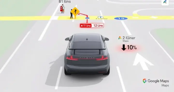 谷歌地圖為極星4車型新增實時車道導航功能