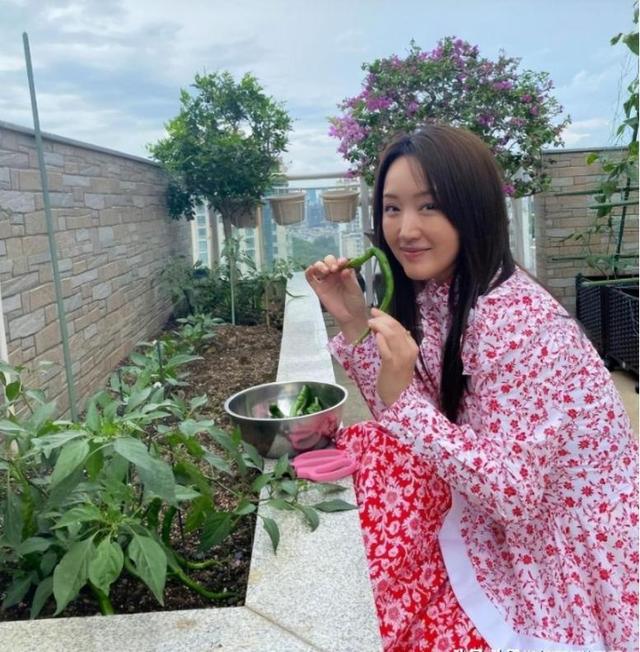 53岁杨钰莹现状：和母亲定居深圳，穿碎花裙皮肤光滑，在豪宅种菜