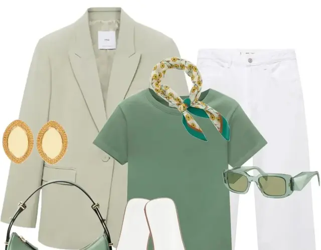 职场西装换个颜色，告别刻板更多清新活力，花式搭配每套都很美