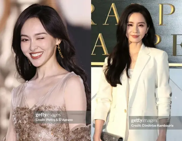 巴黎这夜！41岁的唐嫣撞上37岁的刘诗诗，真是没有对比就没有伤害