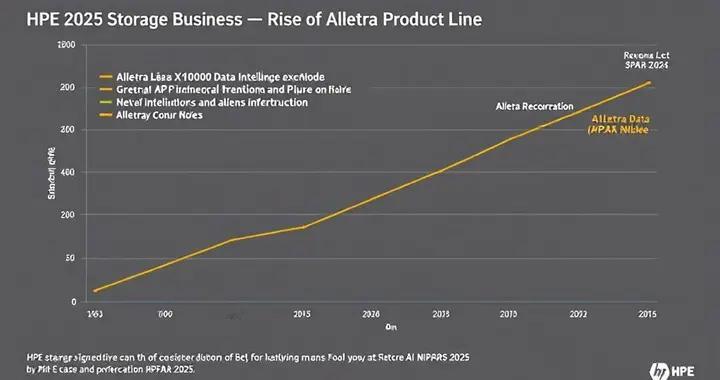 HPE 2025年存儲業務：Alletra產品線全面崛起