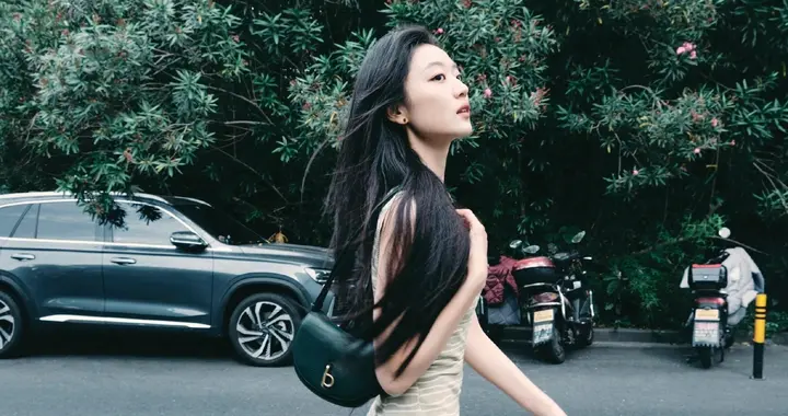 孙千 针织裙大长腿