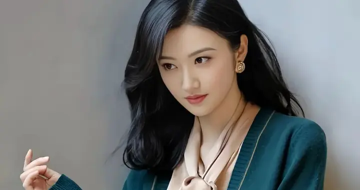 景甜的大气之美