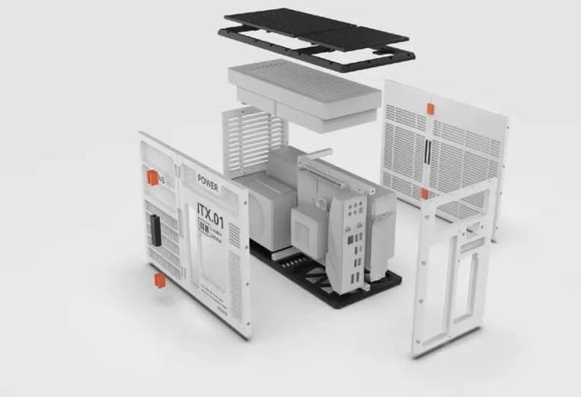 “手捏版”ITX机甲小机箱，自带2.88英寸副屏，帅到掉渣