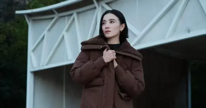 宋佳剪了短发大变样！穿翻领羽绒服+阔腿裤，时髦洋气又高级！