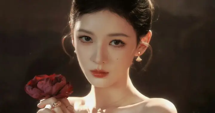 张予曦国剧盛典，香槟金礼裙美如油画公主，这颜值身段太能打了！