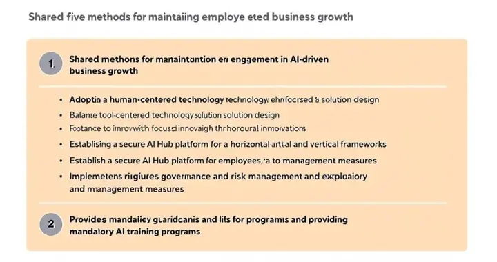 用AI驅動業務增長的5種方式：讓人類始終參與其中