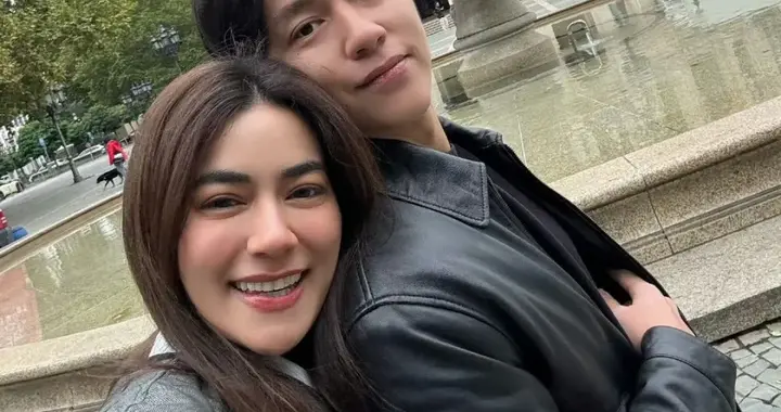 泰星Kim和老公Mark去德国旅行，去墓地看了爸爸，也见了那边家人