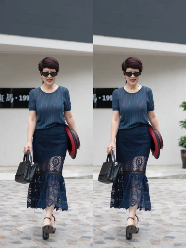 告别“大妈感”真容易！参考这些短发女人这么穿，确实不显老