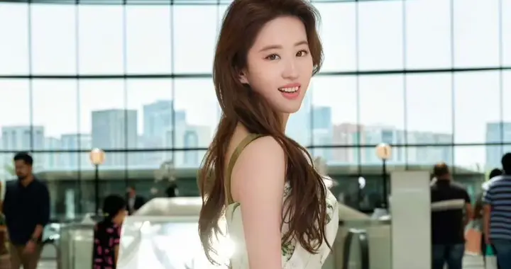 刘亦菲，造型惊艳，气质迷人