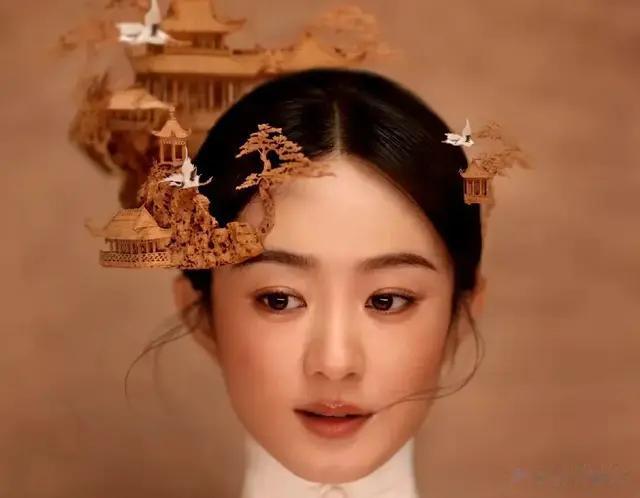 终于读懂赵丽颖的咖位：四种非遗上身，旗袍独一气质谁还说她土？