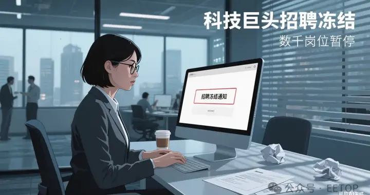 科技巨頭凍結招聘：數千職缺暫停！