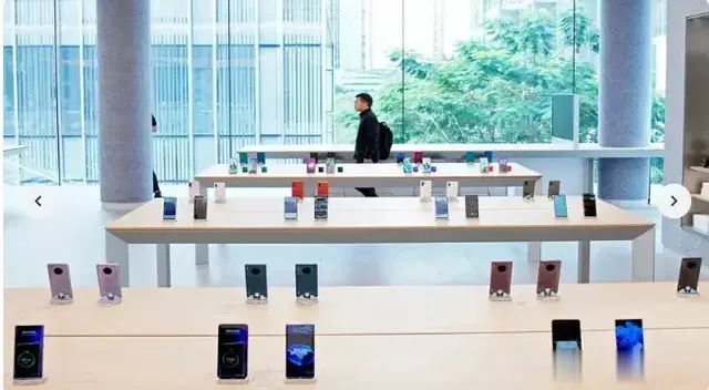 数据显示，苹果在中国双十一期间销量同比下降，华为销量增长 7%