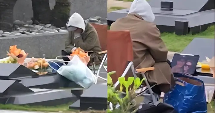 大S忌日倒数！具俊晔受访哭到无法回答 雨天坚持守墓