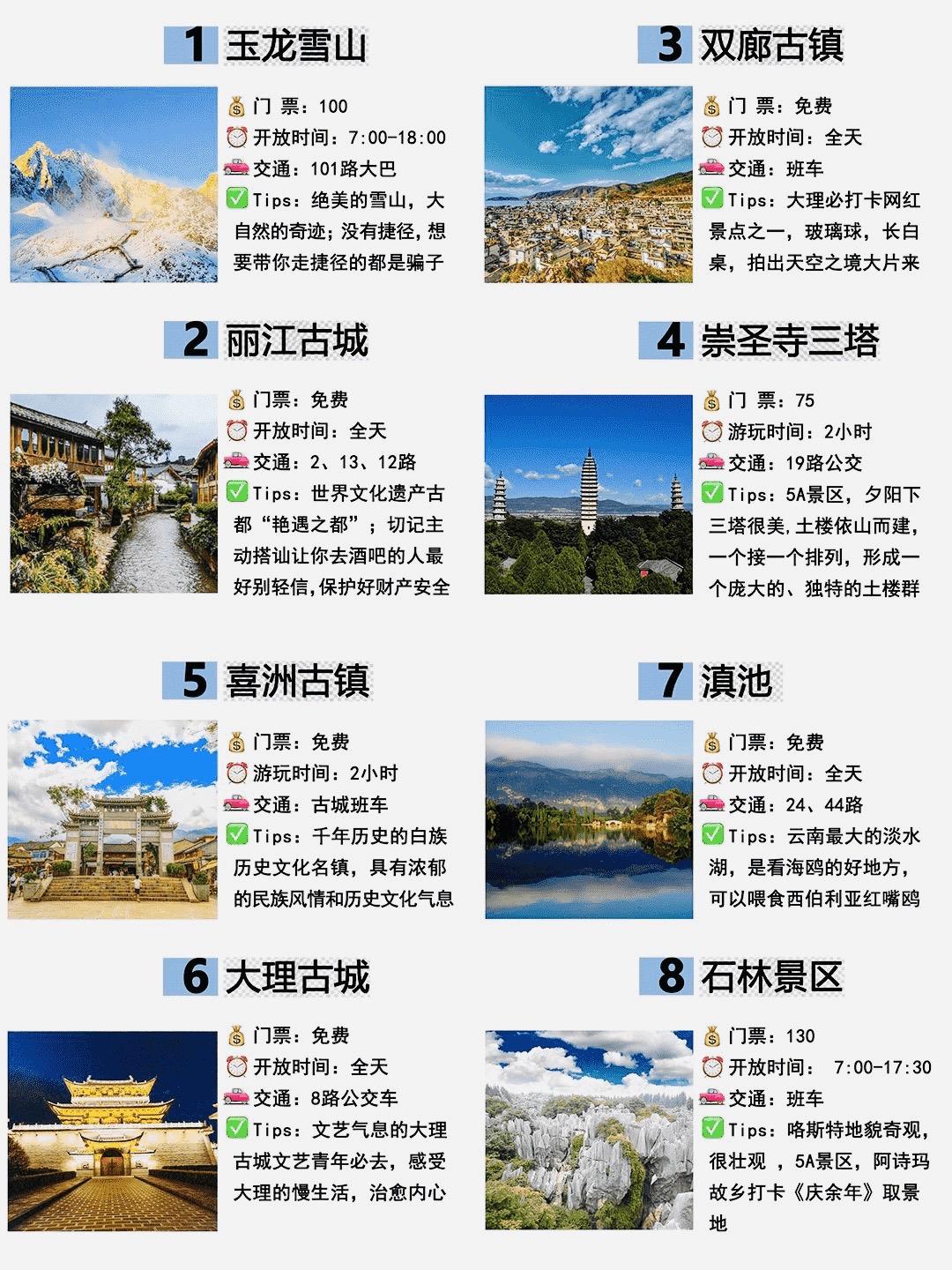 大理|云南旅游，必去的12个景点