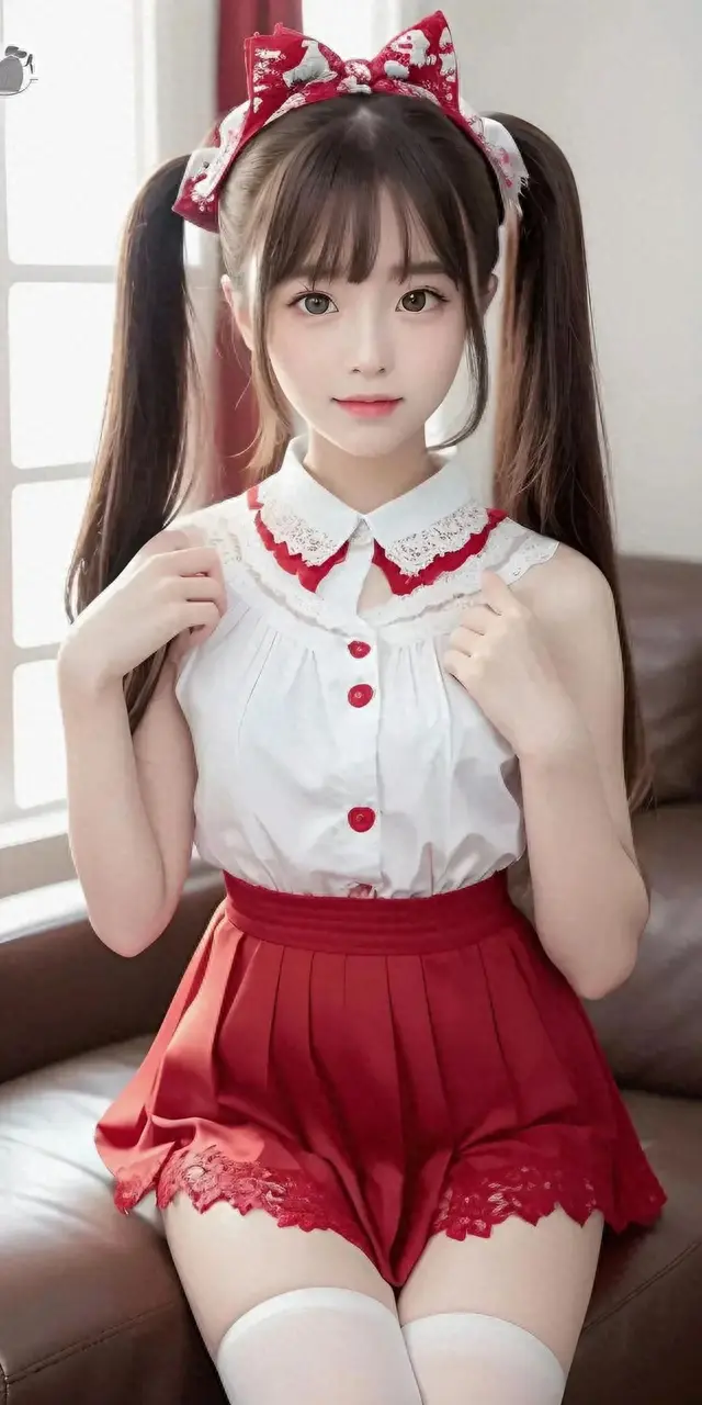 可爱洛丽卡装美少女，看脸就够了