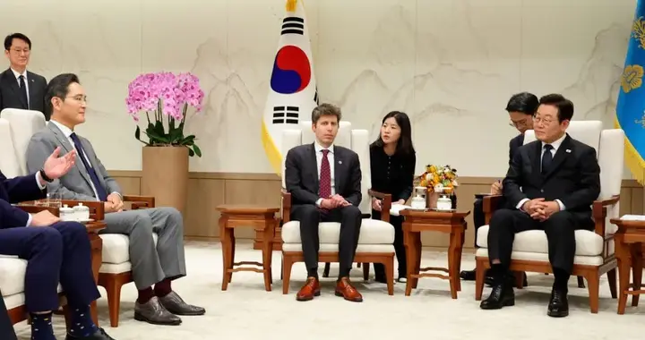 剛剛，奧特曼親赴，韓國「舉國」投靠！