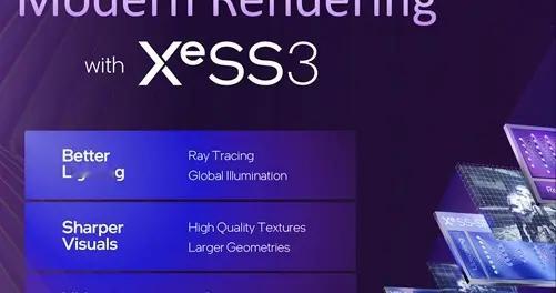 Intel計劃給Arc B580等顯卡帶來XeSS 3技術：大幅增加游戲幀率
