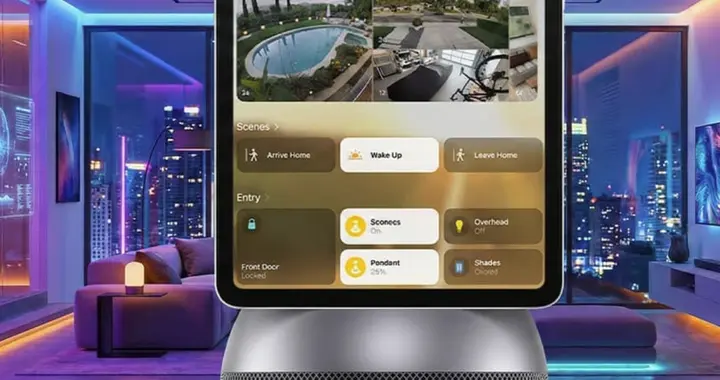 蘋果 HomePad 首曝：可轉(zhuǎn)向的AI智慧家庭中樞，邁入家庭機器人時代