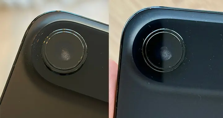 iPhone Air镜头内起水雾，网友：这是真正的“液态玻璃”