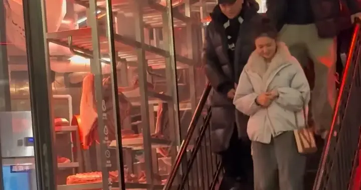 佟丽娅高露私下聚餐，丫丫迷糊忘带手机，高露十万外套低调似路人