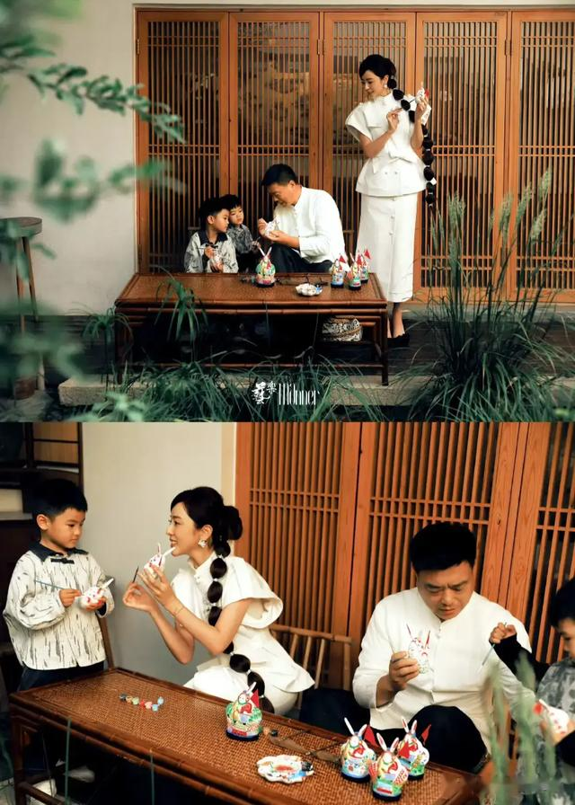 央视最美主持人李思思晒中秋全家福！首次晒出老公照片！惊艳众人