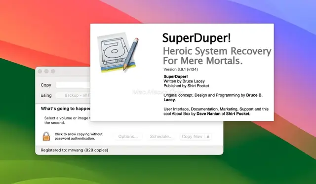 SuperDuper数据恢复软件分享