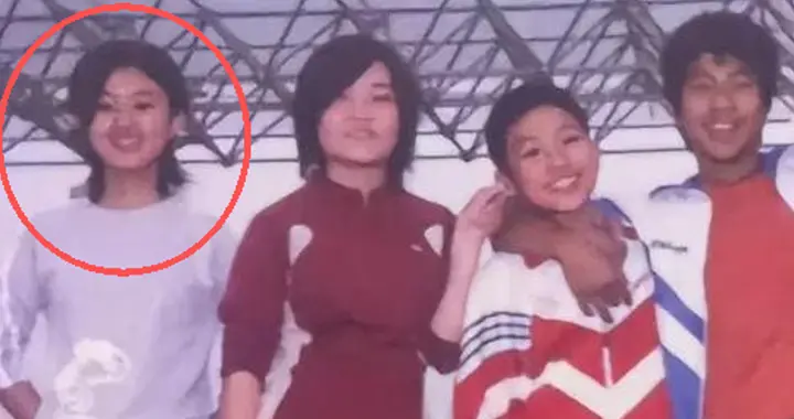 赵丽颖初中同学爆旧照，整容传闻不攻自破，网友：等比例长大！