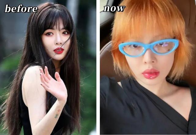 宣新男友？不过她的脸怎么这样了