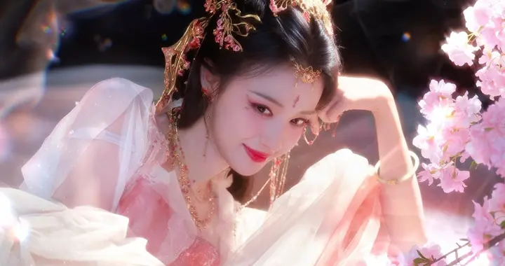 王楚然｜形似苏妲己，面若桃花~真的好喜欢这套哦