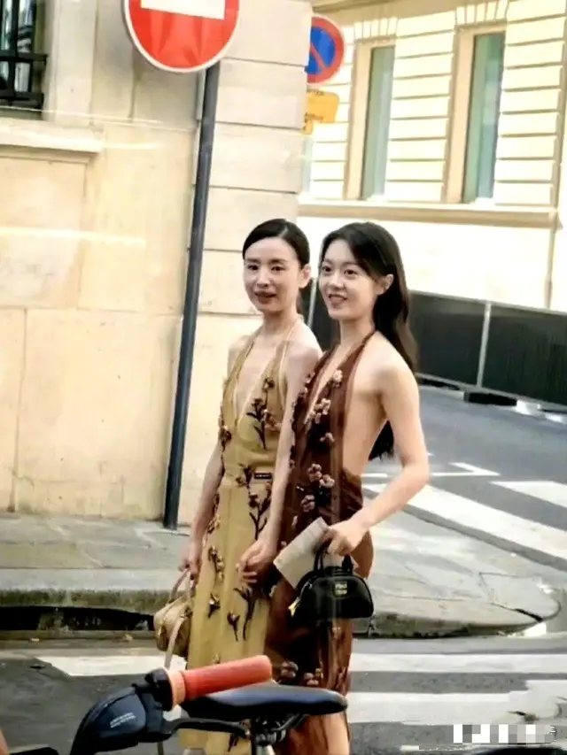 赵今麦和董洁身材好瘦，让人想到港媒形容的“零波排骨”