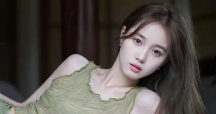 主持人李瑜光脚丫写真，肤如凝脂洁白如玉