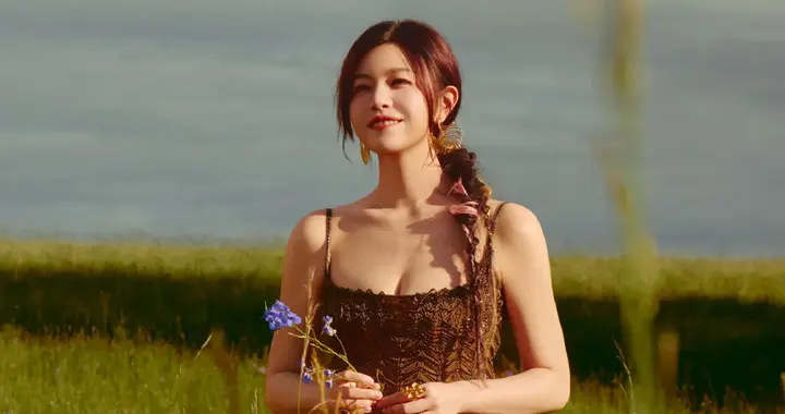 陈妍希的清纯美感