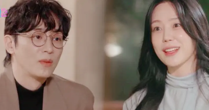 韩国男星47岁参加电视相亲，看到对方长相两眼放光，立马展开追求