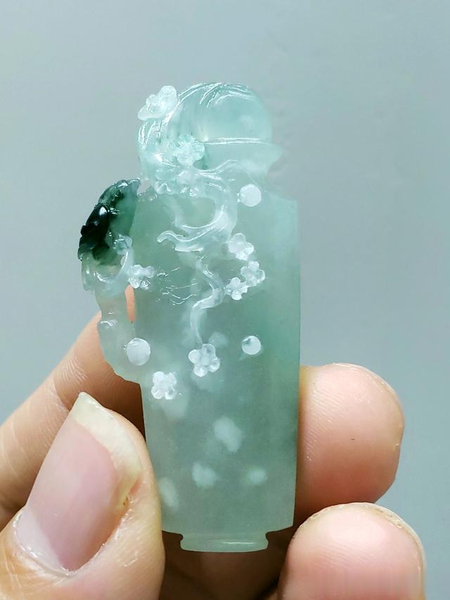 翡翠|到底什么才是翡翠的雪花棉