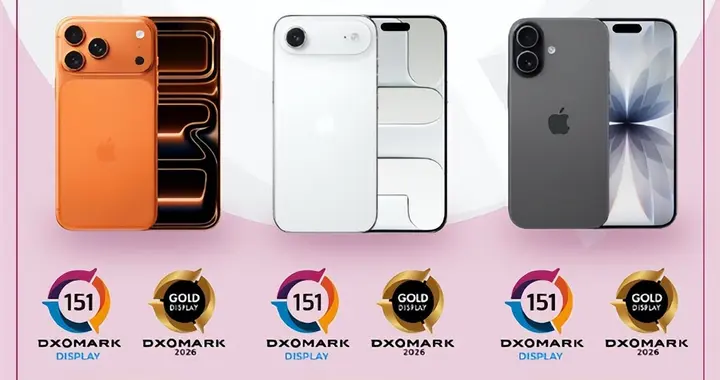 全球第25名！iPhone 17系列DXO屏幕測試出爐 獲護眼認證