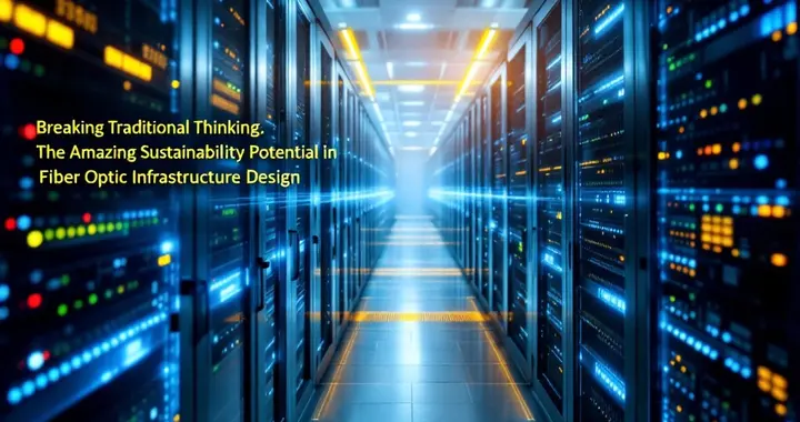 超越传统思维：光纤基础设施设计的惊人可持续发展潜力