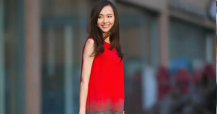 唐嫣早期不输模特的身材