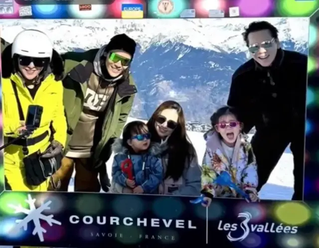 向太晒全家去滑雪，给新手郭碧婷鼓励好宠溺，祖孙三代同框好幸福