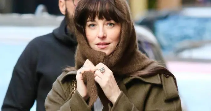 Dakota Johnson达妹 纽约出街美图