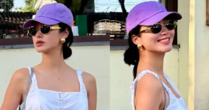 杨采钰戴40万卡地亚回北京，左手无名指戴鸽子蛋钻戒，母凭子贵！