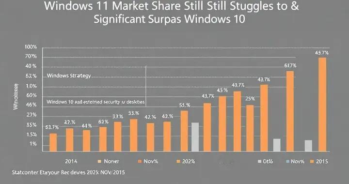 Windows 11市場份額仍難以大幅超越Windows 10