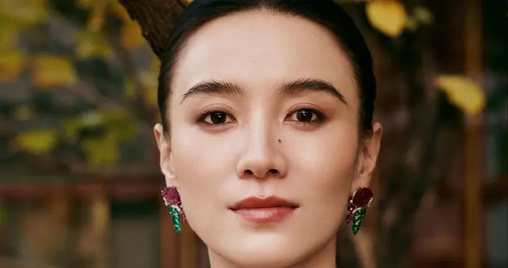 宋佳阿姨黑色裙子写真，又酷又美