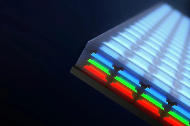 OLED|科学家垂直堆叠子像素 带来更清晰的microLED显示器
